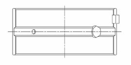 ACL Ford 4 1500-1600cc OHV/Twin Cam Engine Crankshaft Main Bearing Set