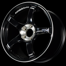 Load image into Gallery viewer, Advan TC-4 SE 16x8.0 / +35 Offset / 5x114.3 / 73mm Bore / Racing Gloss Black and Diamond Cut