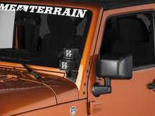 Load image into Gallery viewer, Raxiom 07-18 Jeep Wrangler JK Windshield Mounted Dual Light Brackets