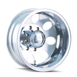 ION Type 167 20x8.25 / 8x200 BP / Low Offset / -2.93in BS / 142mm Hub Polished Wheel