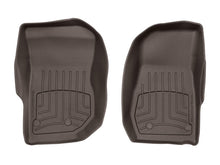 Load image into Gallery viewer, WeatherTech 14-17 Jeep Wrangler Front FloorLiner HP - Cocoa