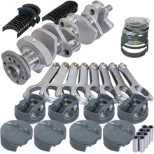 Load image into Gallery viewer, Eagle Chevy 400 350 Mains 4.000in Crank 6.000in H-Beam Stroker Rod 4.125in Pistons Rotating Assembly