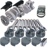 Eagle Chevy 400 350 Mains 4.000in Crank 6.000in H-Beam Stroker Rod 4.125in Pistons Rotating Assembly