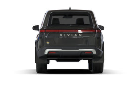 Rally Armor 22-25 Rivian R1S Black UR Mud Flap w/Metallic Black Logo