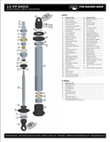 Fox Replacement Sleeve - .506in ID x .625in OD x 1.375in TLG (Steel/Clear Zinc)