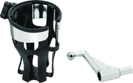 Kuryakyn Reflex Drink Holder 01-17 GL1800 Passenger Mount Chrome