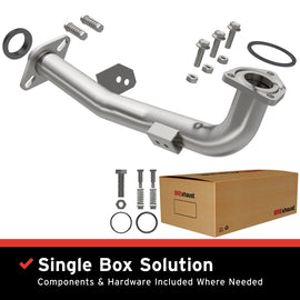 BRE Exhaust 93-95 Civic del Sol 1.5L Front Pipe Kit