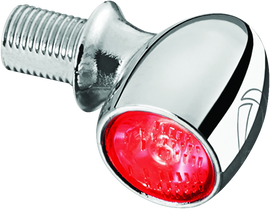 Kuryakyn Kellerman Atto Clear Lens Red Run-Brake Chrome