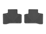 WeatherTech 2023 Mercedes-Benz GLC-Class Coupe C253 Rear All-Weather Floor Mats - Black