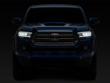 Load image into Gallery viewer, Raxiom 16-23 Toyota Tacoma w/ Factory Halogen DRL LED Headlights- Blk Housing (Clear Lens)