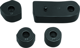 Kuryakyn Driver Floorboard Spacers 18-Up Softail Models Gloss Black