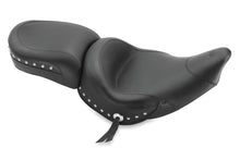 Load image into Gallery viewer, Mustang 14-21 Indian Chieftain, Chief, Dark Horse, Vintage Standard Tour Solo Seat w/Studs - Black