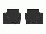 WeatherTech 19-23 Mazda 3 Sedan/Hatch / 20-23 CX-30 DM Rear All-Weather Floor Mats - Black