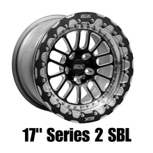 Load image into Gallery viewer, Belak 17x10 / 7in BS / 6x127 BP / High Pad / Series 2 Wheel - Single Beadlock w/ Gloss Black Lips