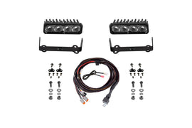 Diode Dynamics 2014-2024 Toyota 4Runner SS6 Pro LED Kit White Driving 6000K