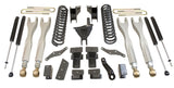 MaxTrac 17-19 Ford F-250/350 4WD 4in/1in MaxPro Coil Lift Kit w/4-Link Arms & MaxTrac Shocks