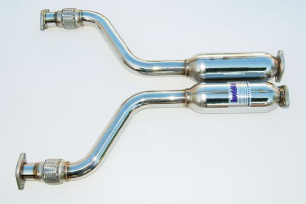 Invidia 02-08 Nissan 350z Gemini Rolled Titanium Tip Cat-back Exhaust