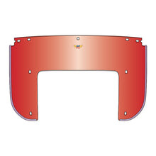 Load image into Gallery viewer, National Cycle Heritage Bottom Replacement Beaded Windshield 5 Bolt - Red