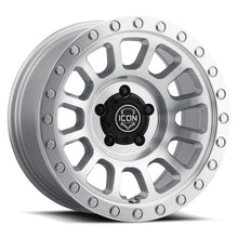 Load image into Gallery viewer, ICON Hulse 17 X 8.5 5 X 150 25mm Offset 5.75in BS Silver Machined