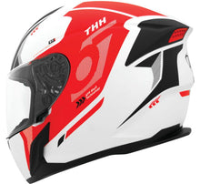 Load image into Gallery viewer, THH Helmets T810S Hayate Pearl White/Red - XS