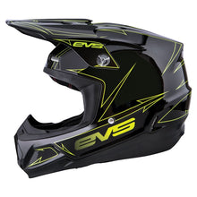 Load image into Gallery viewer, EVS T5 Pinner Helmet Black/Hivis Yellow - XL