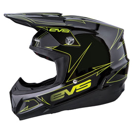 EVS T5 Pinner Helmet Black/Hiviz Yellow - 2XL