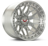 Vossen LCX-02 22x10 - 8x180 - ET18 - Super Deep - 124.3 - Brushed Gloss Clear Wheel