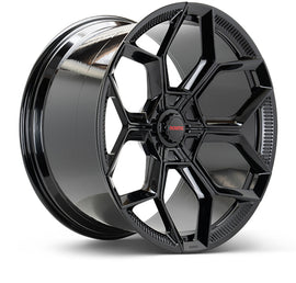 Vossen x Novitec NL5-5L 23x10.5in - 5x130 BP - ET21 - Gloss Black Lamborghini Urus Front Wheel