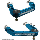 Camburg Toyota 22-23 Landcruiser 300 / 22-23 LX600 KINETIK V2 Perf Billet Uniball Upper Arms (Blue)