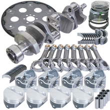 Load image into Gallery viewer, Eagle Chevy 350 1Pc 3.750in Crank 5.700in I-Beam Rods 4.000in Pistons 168 Tooth FP Balanced Assembly