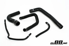 do88 SAAB 9000 Turbo 86-90 Coolant Hoses Black