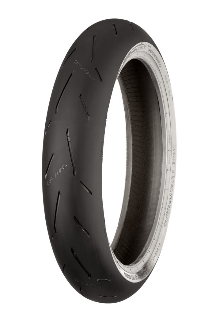 Continental ContiRaceAttack 2 Soft - 120/70 ZR17 M/C 58W TL Front