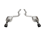 Corsa 2024+ Ford Mustang GT Sport Axle-Back Dual Rear Exit with 4.5in Black PVD Pro-Series Tips