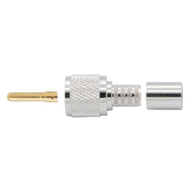 Rugged Radios Crimp-on Male PL-259 UHF Connector for Rugged LMR400-UF - RG8 Cable