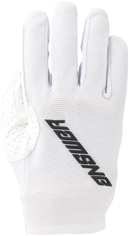 Answer 25 Aerlite Gloves White/Black Logo Youth - Small