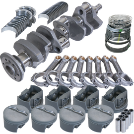 Eagle Chevy 350 3.750in Crank 5.700in I-Beam Rods -5cc Flat Top 4.040in Pistons Rotating Assembly