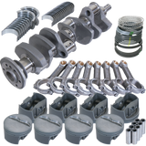 Eagle Chevy 350 3.750in Crank 5.700in I-Beam Rods -5cc Flat Top 4.060in Pistons Rotating Assembly