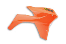 Load image into Gallery viewer, Cycra 11-13 KTM 125-500 SX/XC/SX-F/XC-F/XC-W/XCF-W/EXC-F Powerflow Radiator Shrouds - Orange