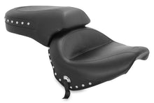 Load image into Gallery viewer, Mustang 98-16 Yamaha V-Star 650 Custom, 98-10 V-Star 650 Cl Touring 1PC Seat w/Studs - Black