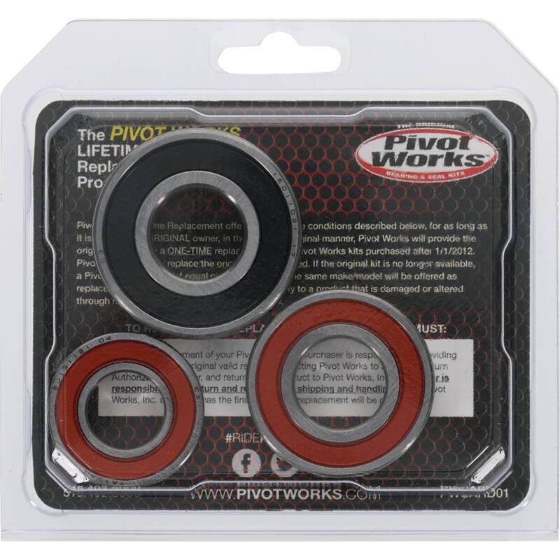 Pivot Works Kawasaki Wheel Bearing Kit Premium Bearings