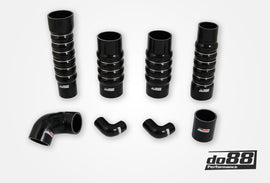 do88 00-02 Audi RS4 Quattro 2.7L BiTurbo (B5) Pressure Hoses - Black