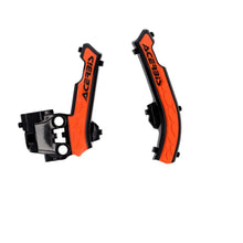 Load image into Gallery viewer, Acerbis 17+ KTM SX50/ SX-E 3/SX-E 5/ Husq EE 5/TC50/ GasGas Frame Guards- X-Grip - Black/16 Orange