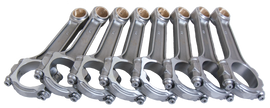 Eagle Chevrolet BB 6.700in 6.700in 5140 Steel 7/16in Bolts I-Beam Connecting Rods - Set of 8