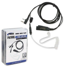 Load image into Gallery viewer, Rugged Radios Lapel Mic - 2 Wire with Acoustic Tube for Handheld Radios