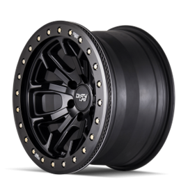 Dirty Life 9303 DT-1 17x9 / 8x170 BP / -12mm Offset / 130.8mm Hub Matte Black Wheel- Beadlock