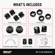 Load image into Gallery viewer, Air Lift 15-24 Ford Mustang S550/S650 Coil to Air Upgrade Kit