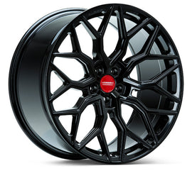 Vossen HF2 - 20x10 - ET28 - 5x120.65 - 70.3 - Deep - GB - Gloss Black