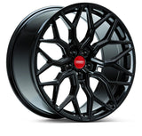 Vossen HF2 - 22x9.5 / ET12 / 5x112 / 63.56 /  Deep - Gloss Black