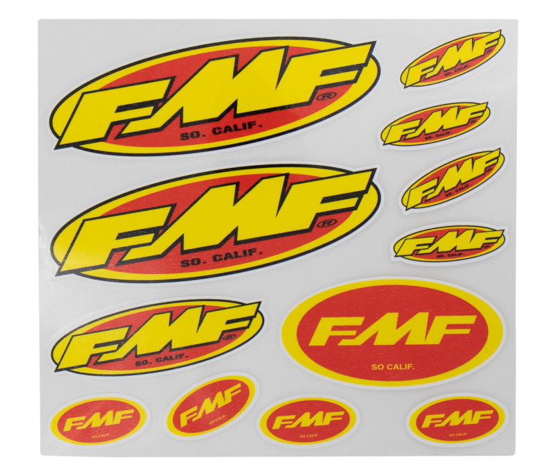 FMF Racing Iron On Jersey Transfer Sheet