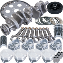 Load image into Gallery viewer, Eagle Chevy 454 4.250in Crank 6.385in I-Beam Rods 17cc Dome 4.280in Pistons Balanced Assembly